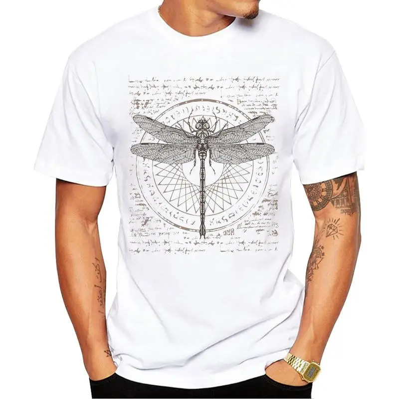 FPACE New Fashion Science Dragonfly Study Men T-Shirt Hipster Alchemy Symbol Printed Tshirts Funny Tee Short Sleeve O-Neck Tops
FPACE New Fashion Science Dragonfly Study Men T-Shirt Hipster Alchemy Symbol Printed Tshirts Funny Tee Short Sleeve O-Neck Tops