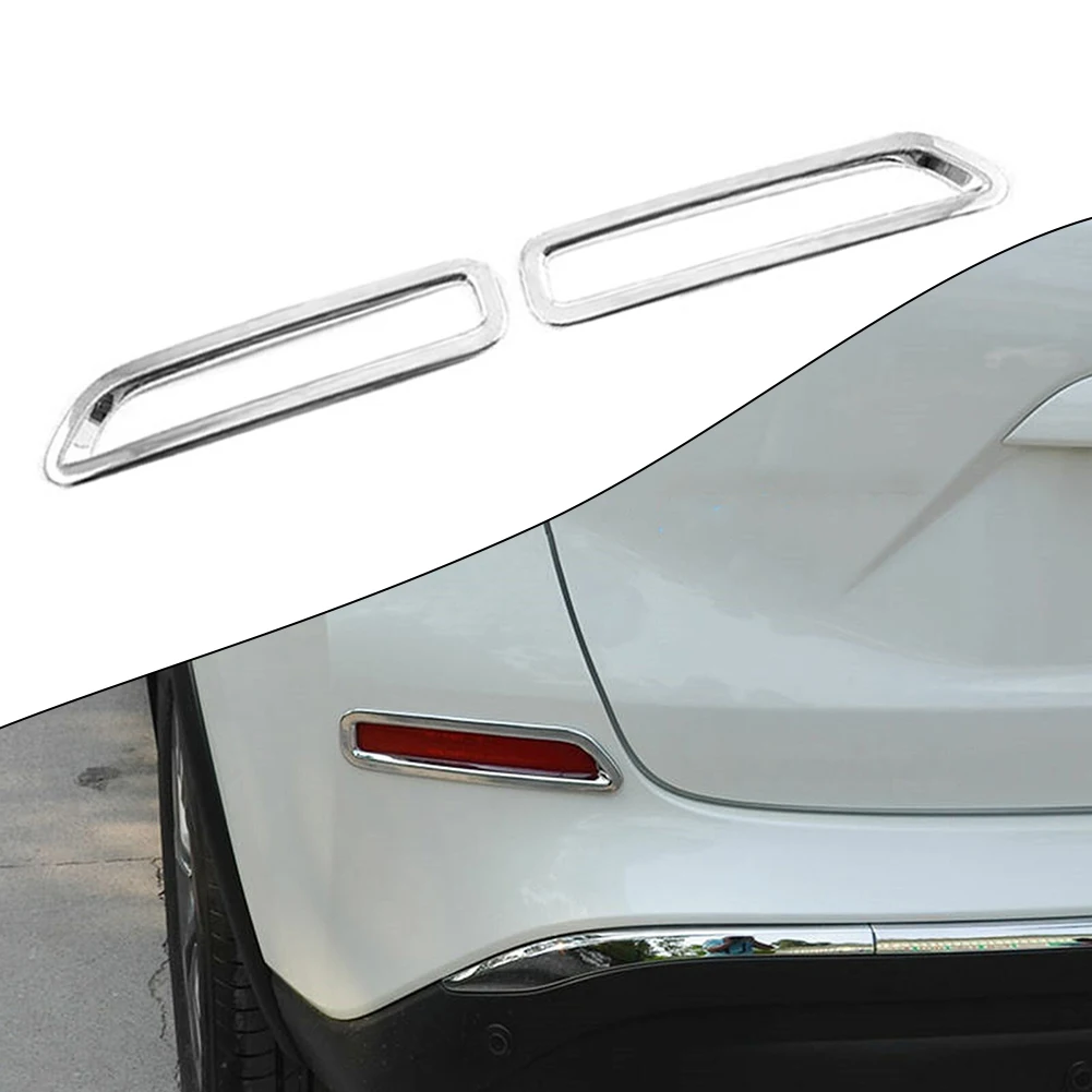 2pcs Fog Light Cover Chrome Rear Bumper Reflector For Nissan Murano 2015-2022 ABS Chrome Rear Bumper Fog Lamp Light Cover Trim
2pcs Fog Light Cover Chrome Rear Bumper Reflector For Nissan Murano 2015-2022 ABS Chrome Rear Bumper Fog Lamp Light Cover Trim