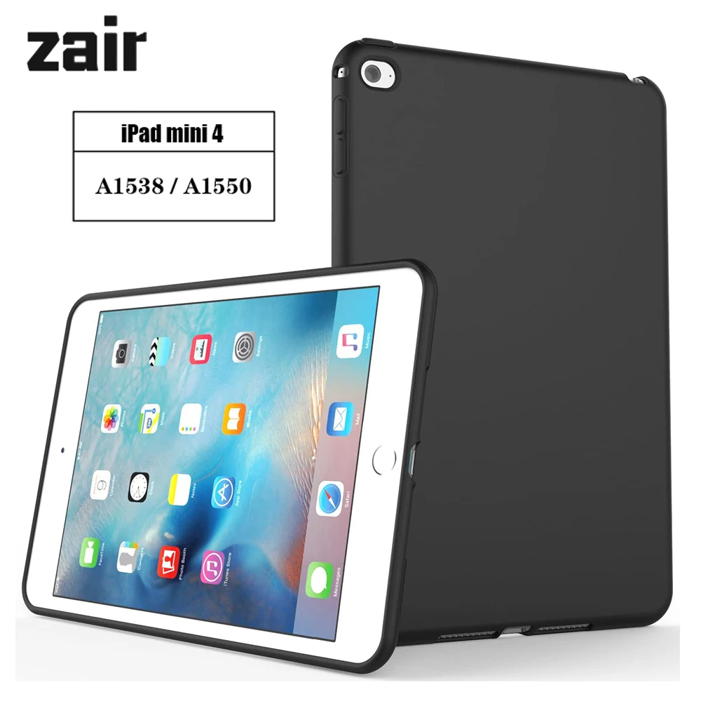 Shockproof Silicone Case For Apple iPad Mini 4 2015 7.9'' A1538 A1550 4th Generation Funda Flexible Bumper Black TPU Back Cover
Shockproof Silicone Case For Apple iPad Mini 4 2015 7.9'' A1538 A1550 4th Generation Funda Flexible Bumper Black TPU Back Cover