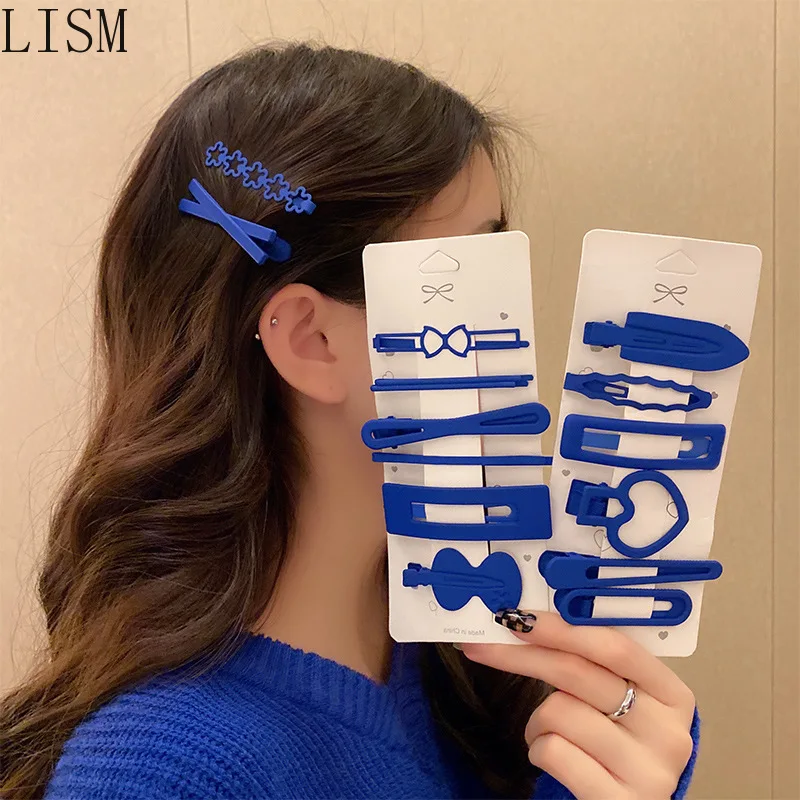 6-Piece Blue Hair Clips Broken Hair Bangs Clips Girls Hair Accessories Set Side Clip Combination Royal Blue jewelry sale tiara
6-Piece Blue Hair Clips Broken Hair Bangs Clips Girls Hair Accessories Set Side Clip Combination Royal Blue jewelry sale tiara