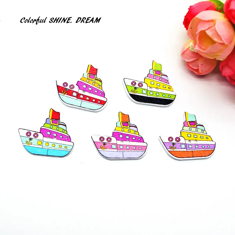 30pcs Wood Buttons Mixed Color Ship Shape Sewing Button Scrapbooking Embellishments Crafts Decorative 30X26mm
30pcs Wood Buttons Mixed Color Ship Shape Sewing Button Scrapbooking Embellishments Crafts Decorative 30X26mm