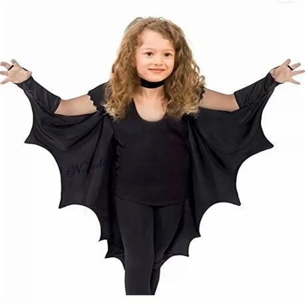 Halloween Carnival Kids Devil Vampire Bat Cosplay Costume Boy Girl Anime Superhero Cape Birthday Party Suit vestidos de fiesta
Halloween Carnival Kids Devil Vampire Bat Cosplay Costume Boy Girl Anime Superhero Cape Birthday Party Suit vestidos de fiesta