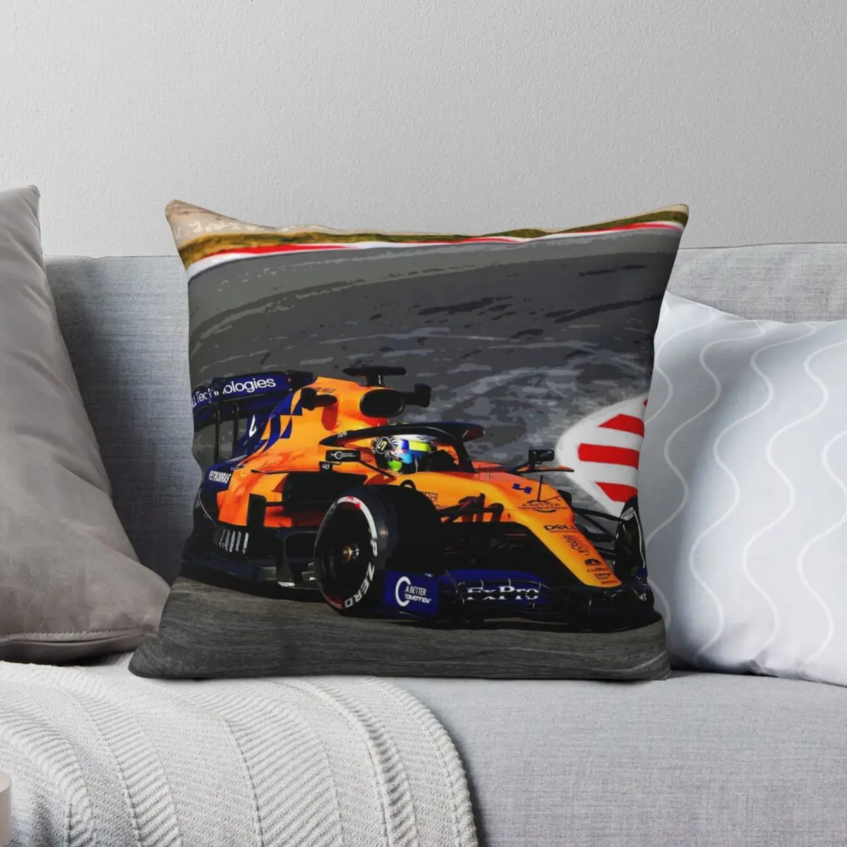 Lando Norris Driving His Formula 1 Car Square Pillowcase Polyester Linen Velvet Zip Decor Throw Pillow Case Room Cushion Cover
Lando Norris Driving His Formula 1 Car Square Pillowcase Polyester Linen Velvet Zip Decor Throw Pillow Case Room Cushion Cover