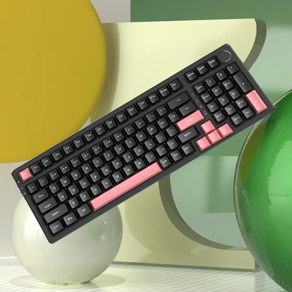 99 Keys Hot Swappable Keyboard Bluetooth-compatible 5.0 USB Ajazz AK992 Gasket Mount Keyboard Triple Mode PBT Keycaps for Laptop
99 Keys Hot Swappable Keyboard Bluetooth-compatible 5.0 USB Ajazz AK992 Gasket Mount Keyboard Triple Mode PBT Keycaps for Laptop