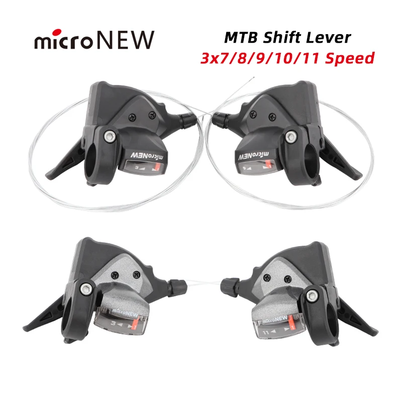 microNEW Bicycle Derailleur 3x7 3x8 3x9 3x10 3x11 Speed MTB Front Rear Shift Lever Mountain Bike Shifter Cycling Parts
microNEW Bicycle Derailleur 3x7 3x8 3x9 3x10 3x11 Speed MTB Front Rear Shift Lever Mountain Bike Shifter Cycling Parts