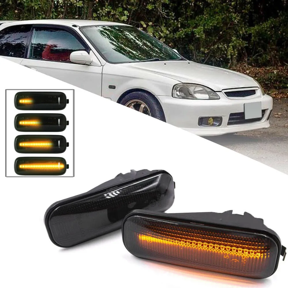 1 Pair Amber LED Front Fender Side Marker Light For Honda Civic EK EJ EM 1996-2000 Car Waterproof Clearance Lights Lamp
1 Pair Amber LED Front Fender Side Marker Light For Honda Civic EK EJ EM 1996-2000 Car Waterproof Clearance Lights Lamp