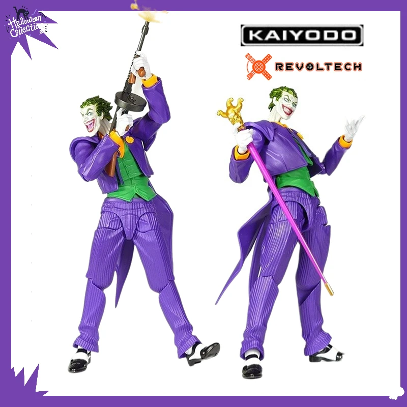 

Оригинальная удивительная кукла Kaiyodo восстановительного стиля YAMAGUCHI 02 Joker, модель для мобильного телефона с изображением гениального персонажа, подарок на день рождения, Коллекционная модель