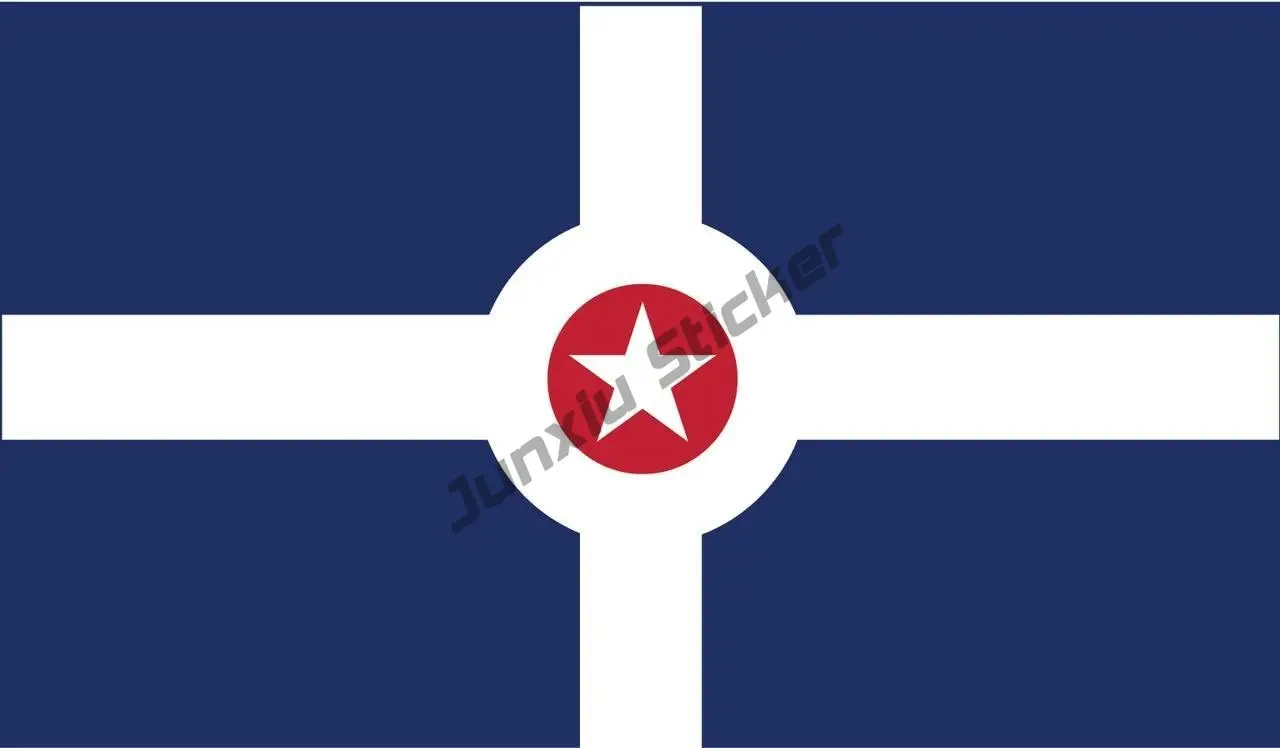 Creative Indianapolis City Flag Decal DIY Motorcycle Vinyl Sticker Car Truck Pinup Scratch Resistant Sticker Suitable for VAN RV
Creative Indianapolis City Flag Decal DIY Motorcycle Vinyl Sticker Car Truck Pinup Scratch Resistant Sticker Suitable for VAN RV
