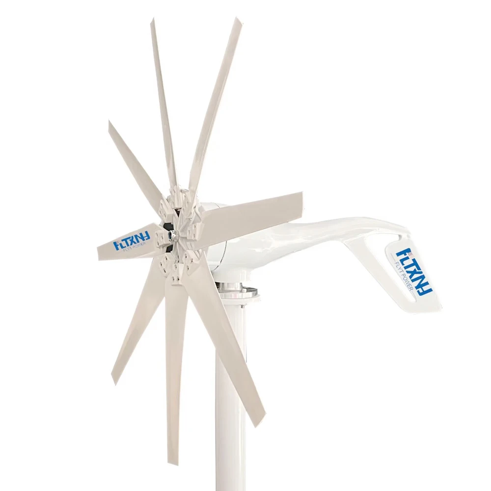 China Factory 8 Blades Wind Turbine Generators 1000W 12V 24V 48V Small Wind Turbines for Home With MPPT Controller
China Factory 8 Blades Wind Turbine Generators 1000W 12V 24V 48V Small Wind Turbines for Home With MPPT Controller