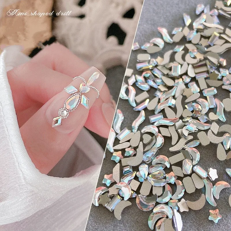 50/100pcs Silk Color Nail Flat-Back Crystal Glass Special Design Rhinestone 2023 New Manicure Rhinestones Stone UV Polish Charms
50/100pcs Silk Color Nail Flat-Back Crystal Glass Special Design Rhinestone 2023 New Manicure Rhinestones Stone UV Polish Charms
