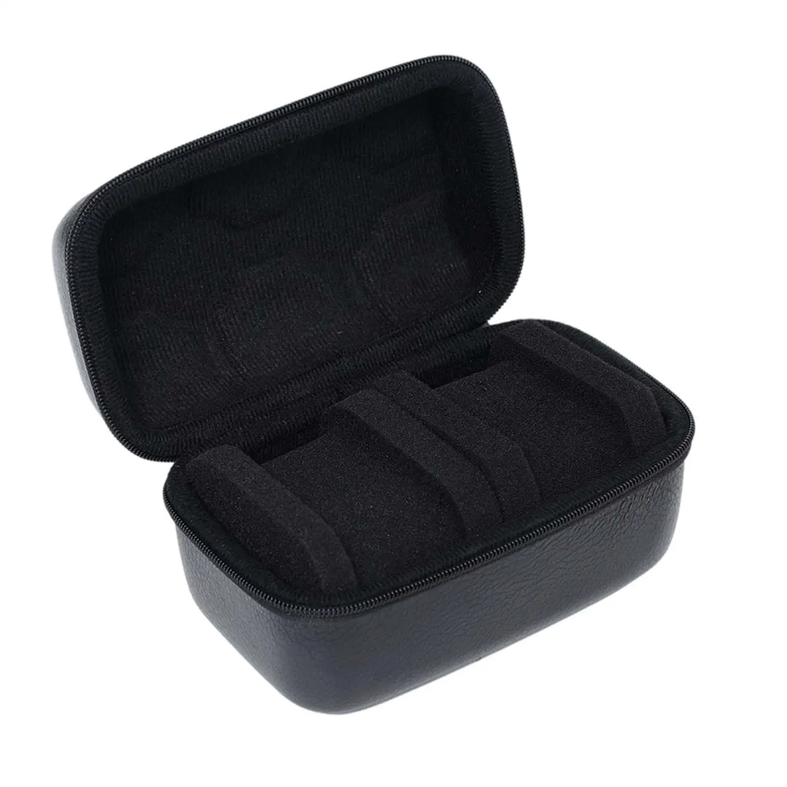 2 Slots Watch Roll Travel Case, Zipper Design Watch Storage Box with Watch Storage Holder Compact Organizer for Display 
2 Slots Watch Roll Travel Case, Zipper Design Watch Storage Box with Watch Storage Holder Compact Organizer for Display