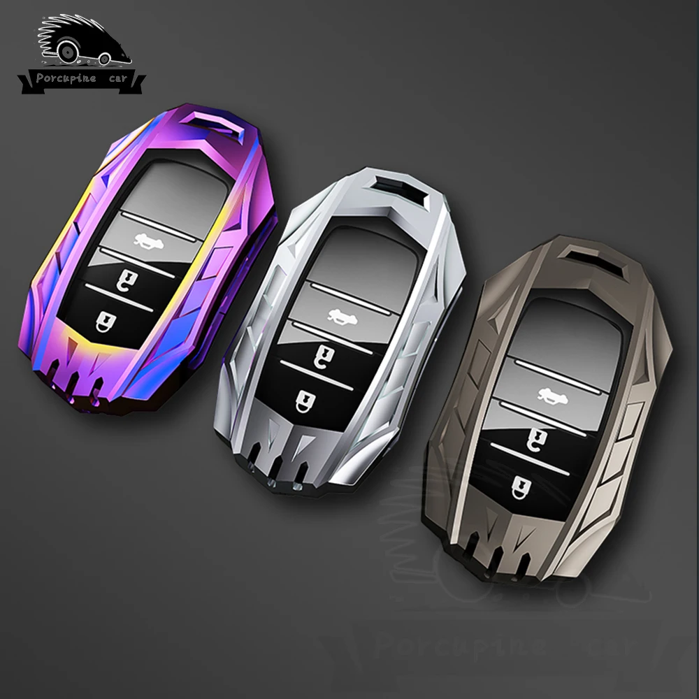 Zinc Alloy Car Key Fob Case Cover Protector For Toyota Camry RAV4 Prius CHR C-HR Avalon Corolla Land Cruiser Prado Accessories
Zinc Alloy Car Key Fob Case Cover Protector For Toyota Camry RAV4 Prius CHR C-HR Avalon Corolla Land Cruiser Prado Accessories