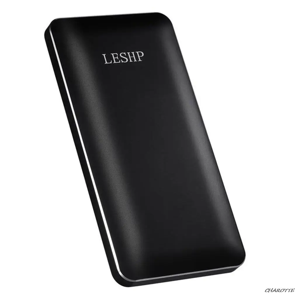 LESHP PowerBank Aluminum Alloy 3.7V 10000MA 37Wh Universal Portable External Battery Pack Compact Ultra-slim Easy To Carry
LESHP PowerBank Aluminum Alloy 3.7V 10000MA 37Wh Universal Portable External Battery Pack Compact Ultra-slim Easy To Carry
