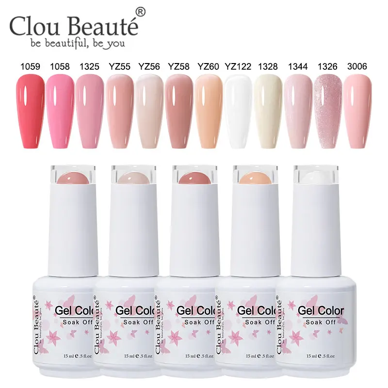 Clou Beaute Pink Red Nude Nail Gel Semi Permanent Solid Nail Gel Varnish Nail Art Base Top Matte Coat Gel Polish Nail Art Gel 
Clou Beaute Pink Red Nude Nail Gel Semi Permanent Solid Nail Gel Varnish Nail Art Base Top Matte Coat Gel Polish Nail Art Gel
