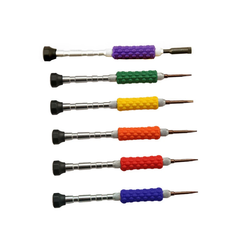 6in1 Disassembly Screwdriver M2.5 Y0.6 100mm Alloy Steel Screw Drivers Repair Smart Mobile Phone Tools Kit Non-slip Handle
6in1 Disassembly Screwdriver M2.5 Y0.6 100mm Alloy Steel Screw Drivers Repair Smart Mobile Phone Tools Kit Non-slip Handle