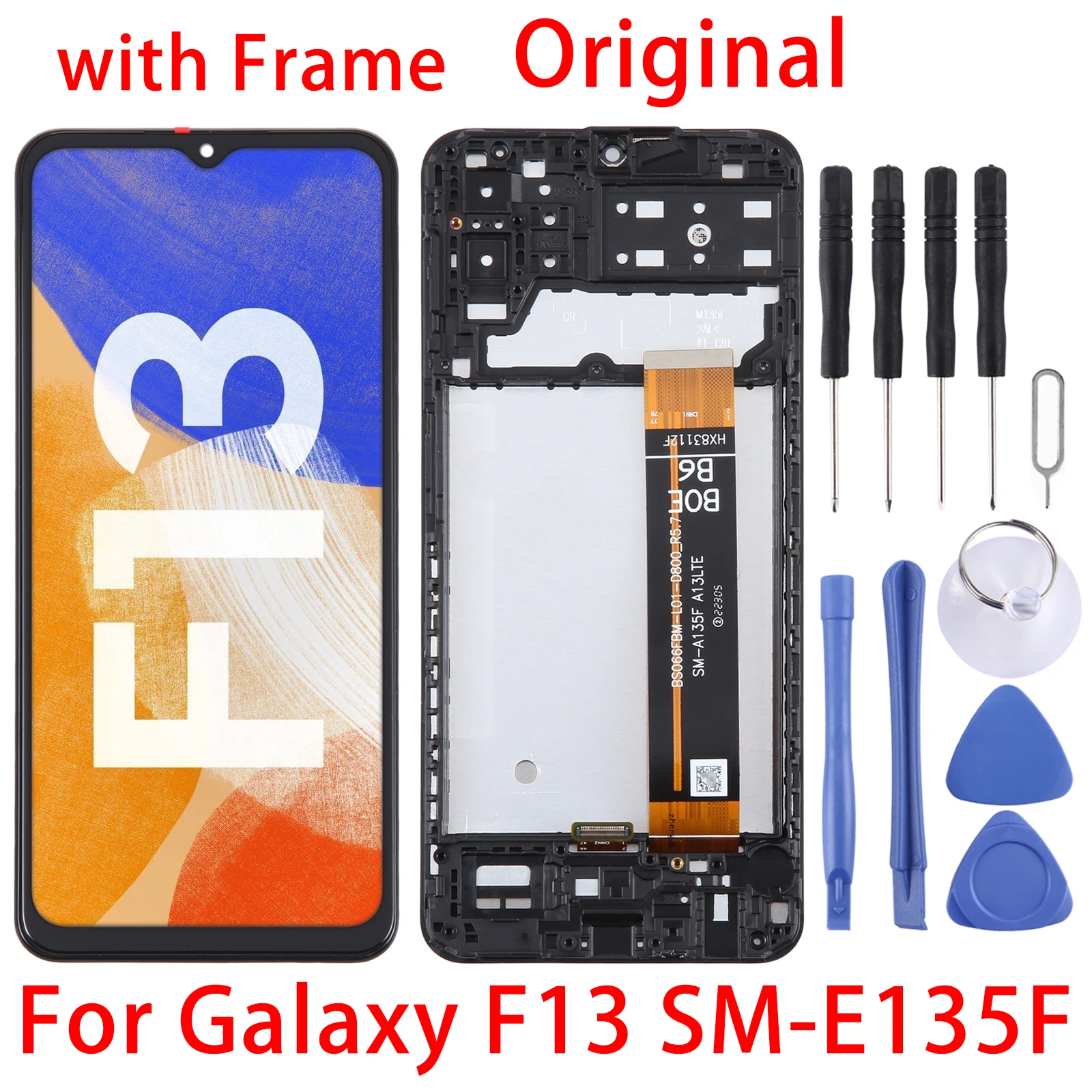 Для Samsung Galaxy F13 SM-E135F Оригинальный ЖК-экран дигитайзер полная сборка с рамкой
Для Samsung Galaxy F13 SM-E135F Оригинальный ЖК-экран дигитайзер полная сборка с рамкой