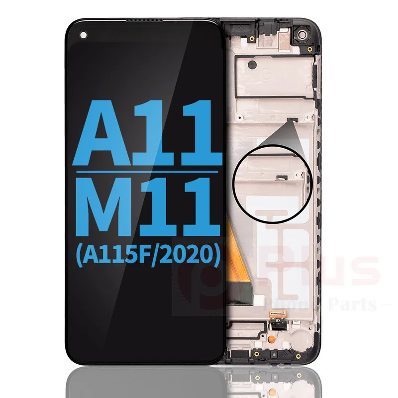 LCD With Frame Compatible For Samsung Galaxy A11/M11 (A115F A115M Model/2020) (International Version) (Incell) (Black)
LCD With Frame Compatible For Samsung Galaxy A11/M11 (A115F A115M Model/2020) (International Version) (Incell) (Black)
