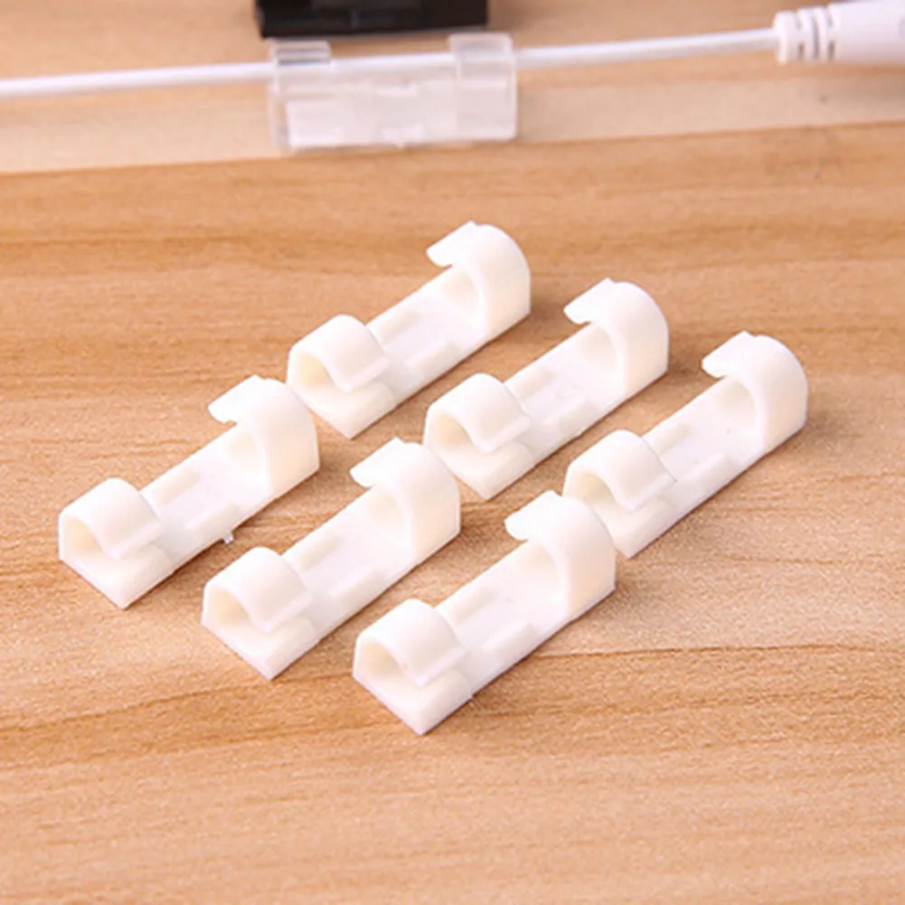 16 Pcs Self Stick Wire Cable Cord Clips Clamp Table Wall Tidy Organizer Holder Home Garden Improvement Building Hardware
16 Pcs Self Stick Wire Cable Cord Clips Clamp Table Wall Tidy Organizer Holder Home Garden Improvement Building Hardware