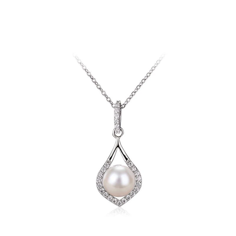 New New Women Silver Color Necklace Fashion Geometric Water Drop Synthetic Shell Beads Pendant Clavicle Chain Jewelry Gift
New New Women Silver Color Necklace Fashion Geometric Water Drop Synthetic Shell Beads Pendant Clavicle Chain Jewelry Gift