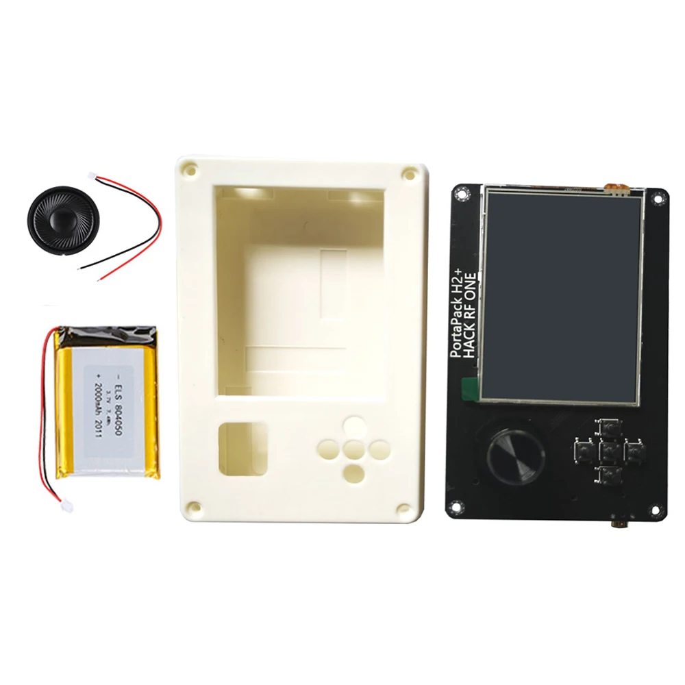 PortaPack H2 Console 0.5ppm TXCO With Case 2000MAh Battery 2.8 inch Touch LCD For HackRF SDR Receiver Ham Radio
PortaPack H2 Console 0.5ppm TXCO With Case 2000MAh Battery 2.8 inch Touch LCD For HackRF SDR Receiver Ham Radio