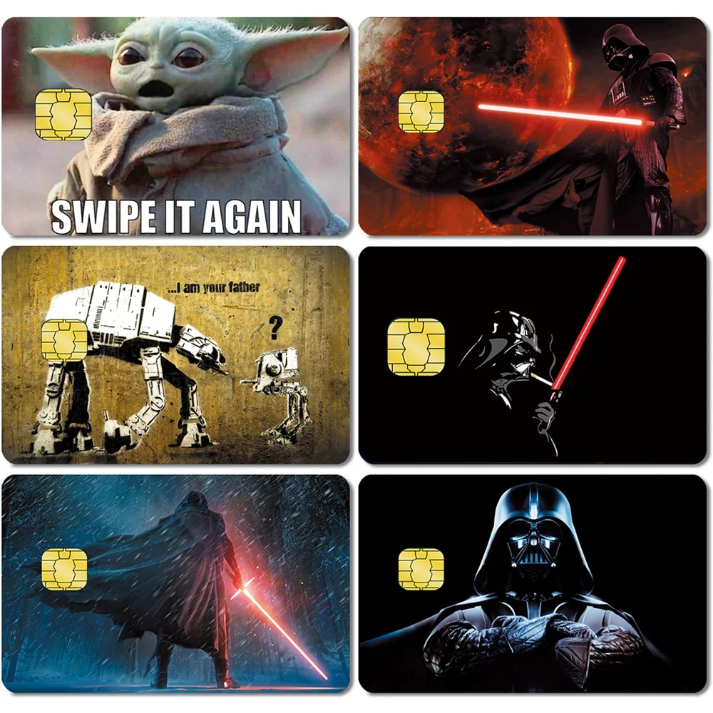 Disney Animation Cartoon Star Wars The Mandalorian Matte Small Chip Credit Debit Cards Protect Waterproof Sticker Collection
Disney Animation Cartoon Star Wars The Mandalorian Matte Small Chip Credit Debit Cards Protect Waterproof Sticker Collection
