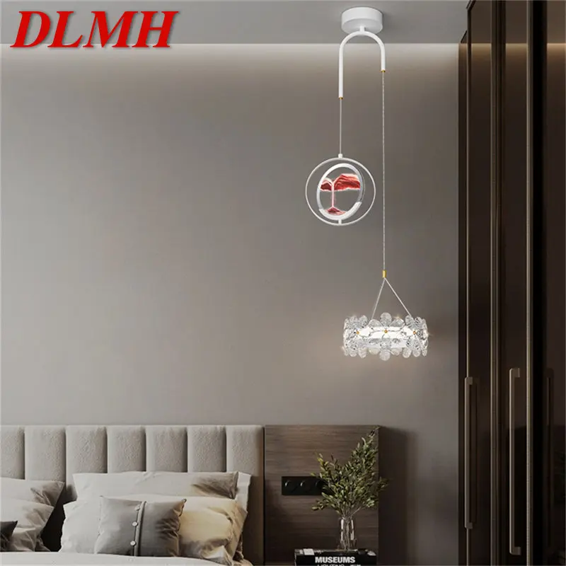 DLMHModern Quicksand Pendant Light LED 3 Colors Creative Devise Crystal Flowers Hanging Lamp for Decor Home Bedroom
DLMHModern Quicksand Pendant Light LED 3 Colors Creative Devise Crystal Flowers Hanging Lamp for Decor Home Bedroom