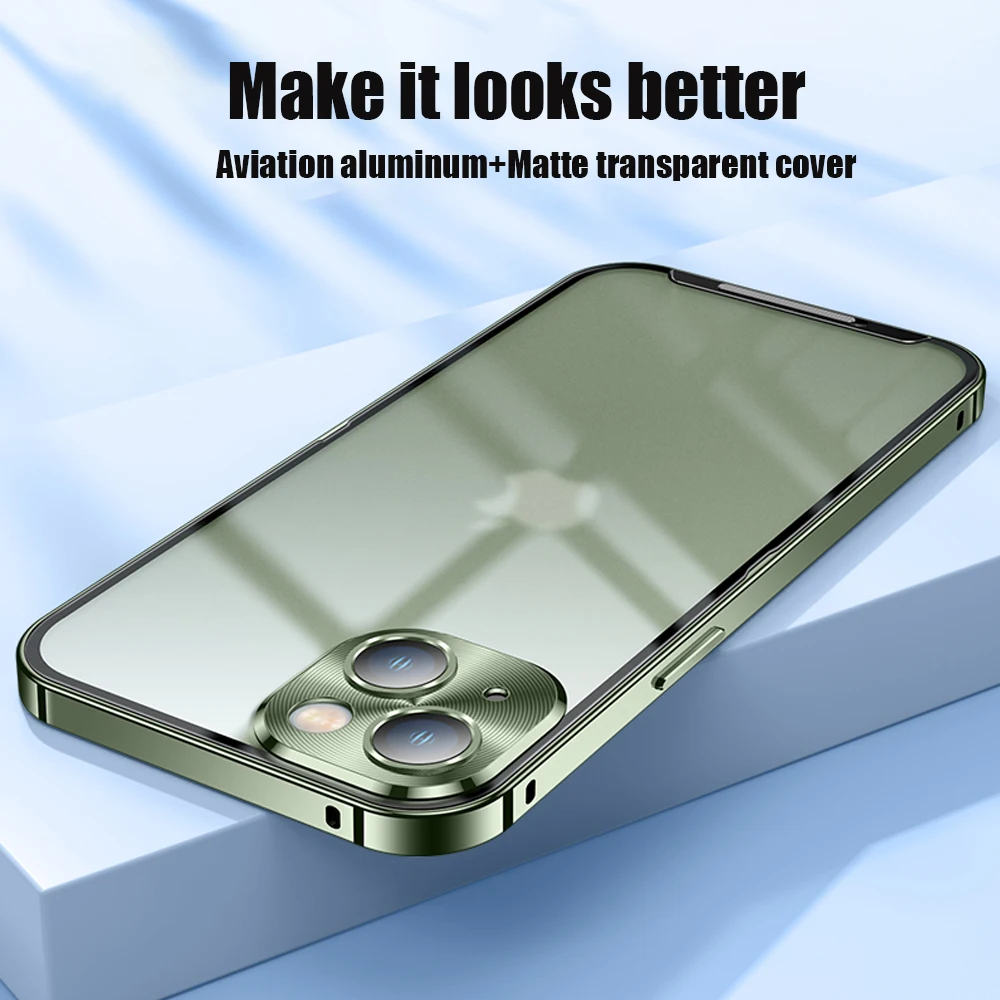 Luxury Aviation Aluminum phone case For iphone 13 Pro Max Case Full Cover Camera Lens Protector 13 Pro Metal Bumper Clear Case
Luxury Aviation Aluminum phone case For iphone 13 Pro Max Case Full Cover Camera Lens Protector 13 Pro Metal Bumper Clear Case