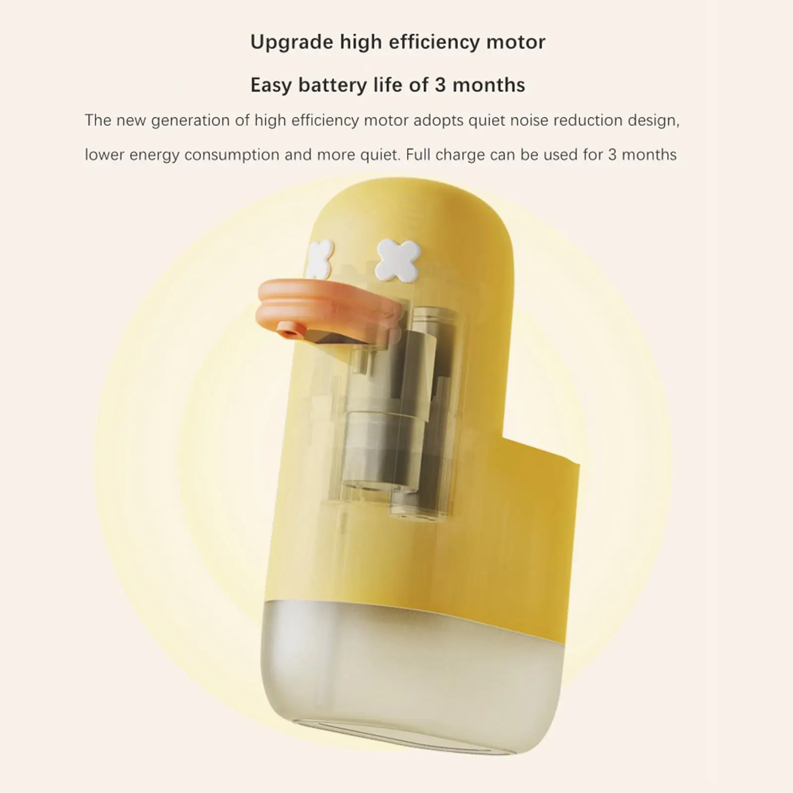 Non Touch Foam Soap Dispenser 350ml Kids No Mess When Dispensing 0.2 Seconds Quick Foaming IPX4 Waterproof Bathroom
Non Touch Foam Soap Dispenser 350ml Kids No Mess When Dispensing 0.2 Seconds Quick Foaming IPX4 Waterproof Bathroom