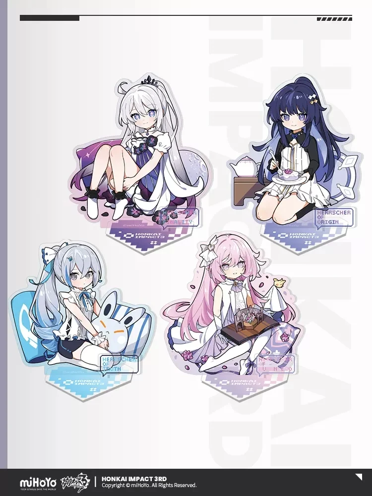 Honkai Impact 3RD Little Dot Lawmaker серия Second Bullet Acrylic Stand Card AlimiHoYo изысканный реквизит игра окружающая Cos