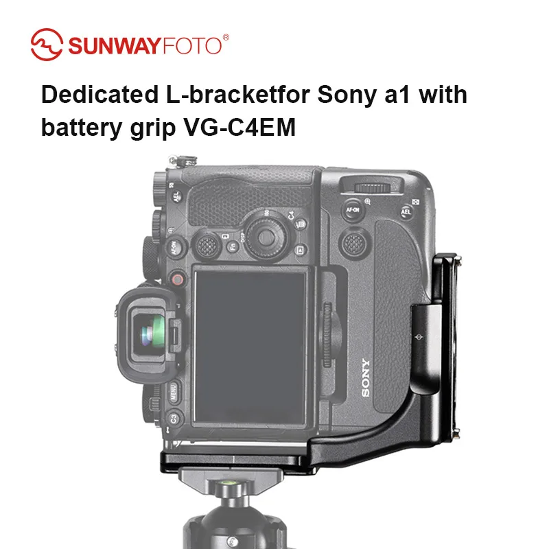 Держатель SUNWAYFOTO для Sony a1 с держателем, БЫСТРОРАЗЪЕМНАЯ пластина Arca Swiss RRS, совместимые аксессуары
Держатель SUNWAYFOTO для Sony a1 с держателем, БЫСТРОРАЗЪЕМНАЯ пластина Arca Swiss RRS, совместимые аксессуары