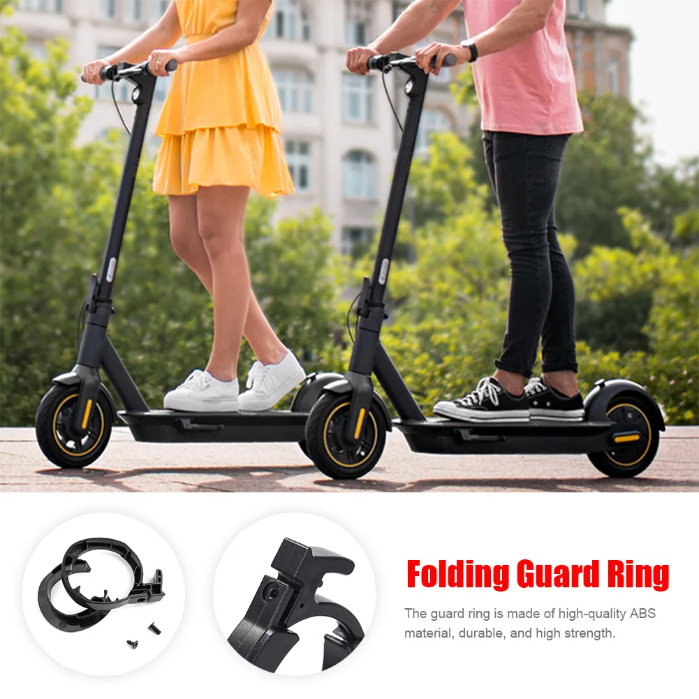 Folding Guard Ring for Ninebot MAX G30 Electric Scooter Front Tube Insurance Circle Front Round Locking Ring Scooter Accessories
Folding Guard Ring for Ninebot MAX G30 Electric Scooter Front Tube Insurance Circle Front Round Locking Ring Scooter Accessories