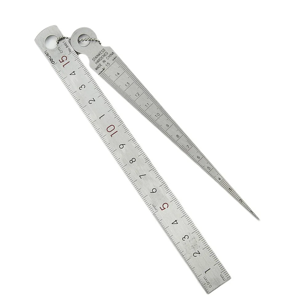 New Nice Practical Ruler 6.29x0.47 inch Depth Ruler Gap Hole Inspection Lightweight Measurement Portable Silver
New Nice Practical Ruler 6.29x0.47 inch Depth Ruler Gap Hole Inspection Lightweight Measurement Portable Silver