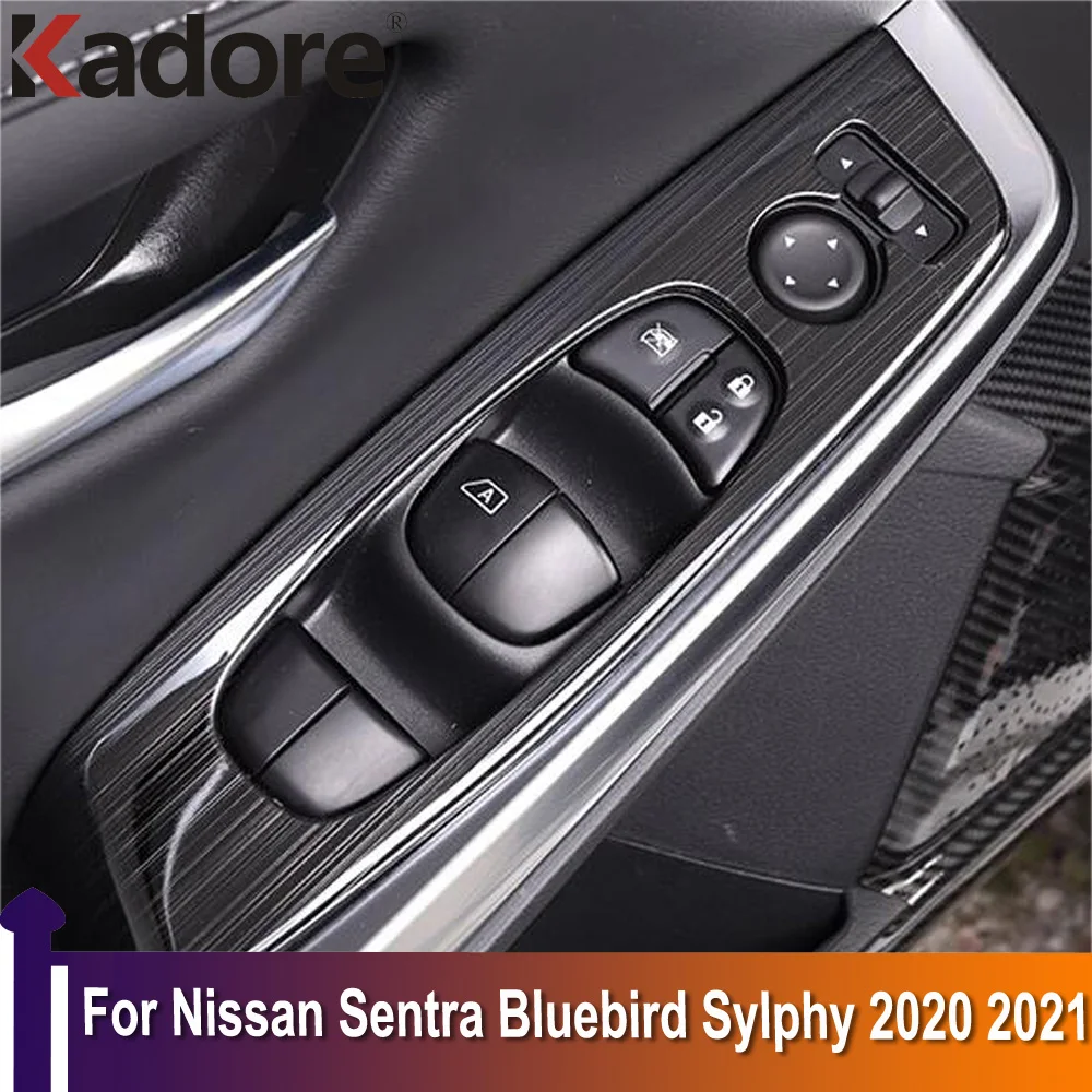 Для Nissan Sentra Bluebird Sylphy 2020 2021 кнопка переключения оконного переключателя крышка отделка двери подлокотник рамка аксессуары для интерьера
Для Nissan Sentra Bluebird Sylphy 2020 2021 кнопка переключения оконного переключателя крышка отделка двери подлокотник рамка аксессуары для интерьера
