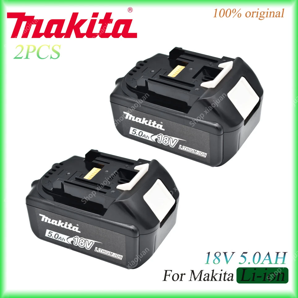18V 5.0Ah Makita Original With LED lithium ion replacement LXT BL1860B BL1860 BL1850 Makita rechargeable power tool battery 5000
18V 5.0Ah Makita Original With LED lithium ion replacement LXT BL1860B BL1860 BL1850 Makita rechargeable power tool battery 5000