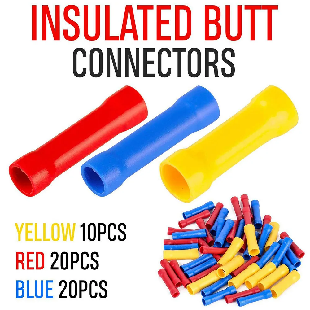 Straight Butt Wire Crimp Terminal Wire Accessories Cable Connectors Crimp Terminals Electrical Home Improvement
Straight Butt Wire Crimp Terminal Wire Accessories Cable Connectors Crimp Terminals Electrical Home Improvement