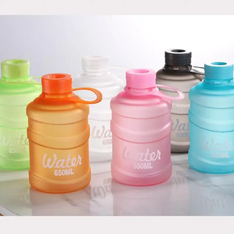 650Ml Creative Mini Bucket Portable Plastic Water Bottle Outdoor Hiking Sport Gym Drinking Water Bottles Large Capacity Cup
650Ml Creative Mini Bucket Portable Plastic Water Bottle Outdoor Hiking Sport Gym Drinking Water Bottles Large Capacity Cup