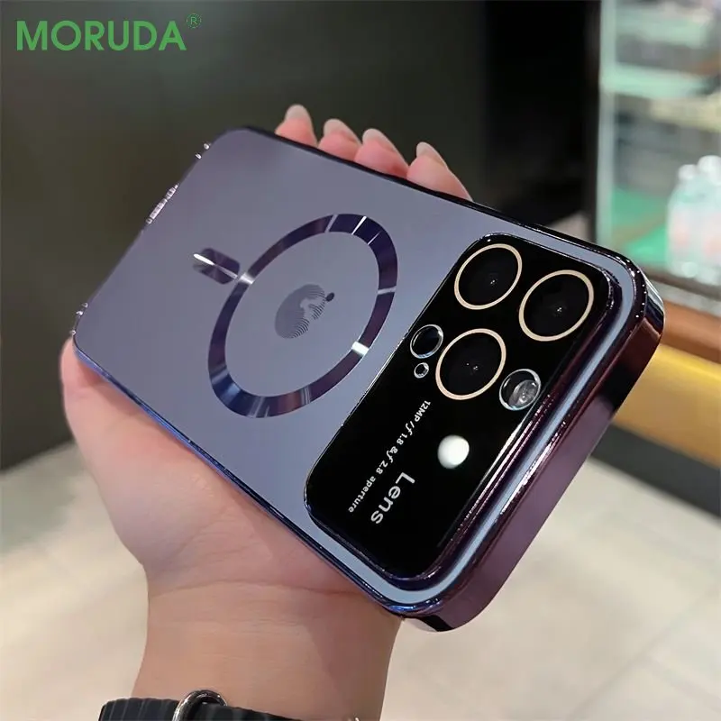 AG Nano Matte Magsafing Phone Case for iPhone 14 ProMax Plus 12 13 Pro Max 13 Luxury Magnetic Wireless Charging Shockproof Cover
AG Nano Matte Magsafing Phone Case for iPhone 14 ProMax Plus 12 13 Pro Max 13 Luxury Magnetic Wireless Charging Shockproof Cover