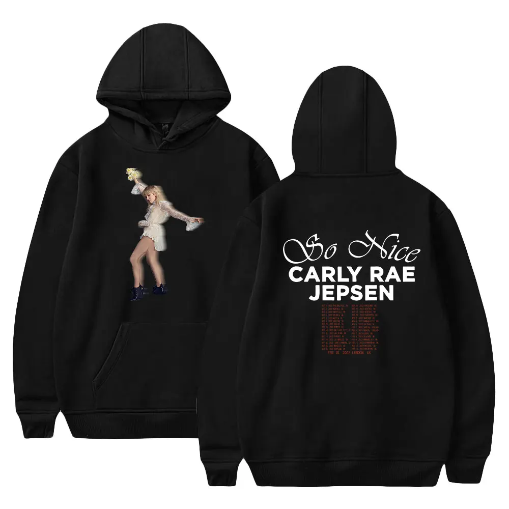 Carly Rae Jepsen Hoodies 2023 So Nice Tour Dancing Merch Print Unisex Fashion Funny Casual Sweatshirts
Carly Rae Jepsen Hoodies 2023 So Nice Tour Dancing Merch Print Unisex Fashion Funny Casual Sweatshirts
