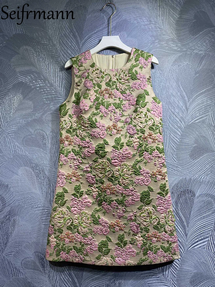 Женское жаккардовое мини-платье Seifrmann, летнее модное облегающее платье без рукавов, разные цвета
Женское жаккардовое мини-платье Seifrmann, летнее модное облегающее платье без рукавов, разные цвета