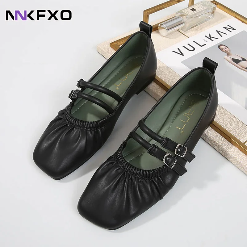2023 Spring Women's Casual Flat Shoes Comfortable Soft Boat Shoes Shallow Square Toe Ballet Flat Shoes
2023 Spring Women's Casual Flat Shoes Comfortable Soft Boat Shoes Shallow Square Toe Ballet Flat Shoes