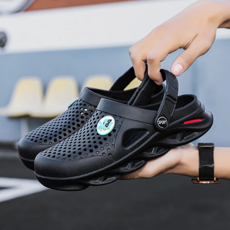 Light Sandals Men Clogs Summer Beach Sandals Slip-On EVA Injection Garden Shoes Sports Slipper Outdoor Wading Shoes for Men
Light Sandals Men Clogs Summer Beach Sandals Slip-On EVA Injection Garden Shoes Sports Slipper Outdoor Wading Shoes for Men