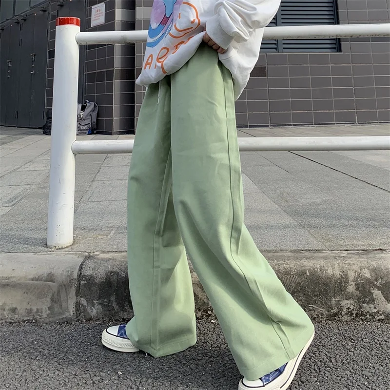 Baggy Men Wide Leg Pants Korean Spring Autumn Solid Color Straight Overalls Casual Trousers Man and Women Bottoms Y2k Clothes
Baggy Men Wide Leg Pants Korean Spring Autumn Solid Color Straight Overalls Casual Trousers Man and Women Bottoms Y2k Clothes