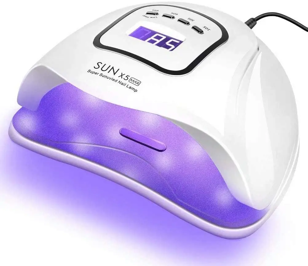 UV Gel Nail Lamp 150W UV Nail Dryer LED Light for Gel Polish-4 Timers Professional Nail Art Accessories Curing Gel Toe Nails
UV Gel Nail Lamp 150W UV Nail Dryer LED Light for Gel Polish-4 Timers Professional Nail Art Accessories Curing Gel Toe Nails