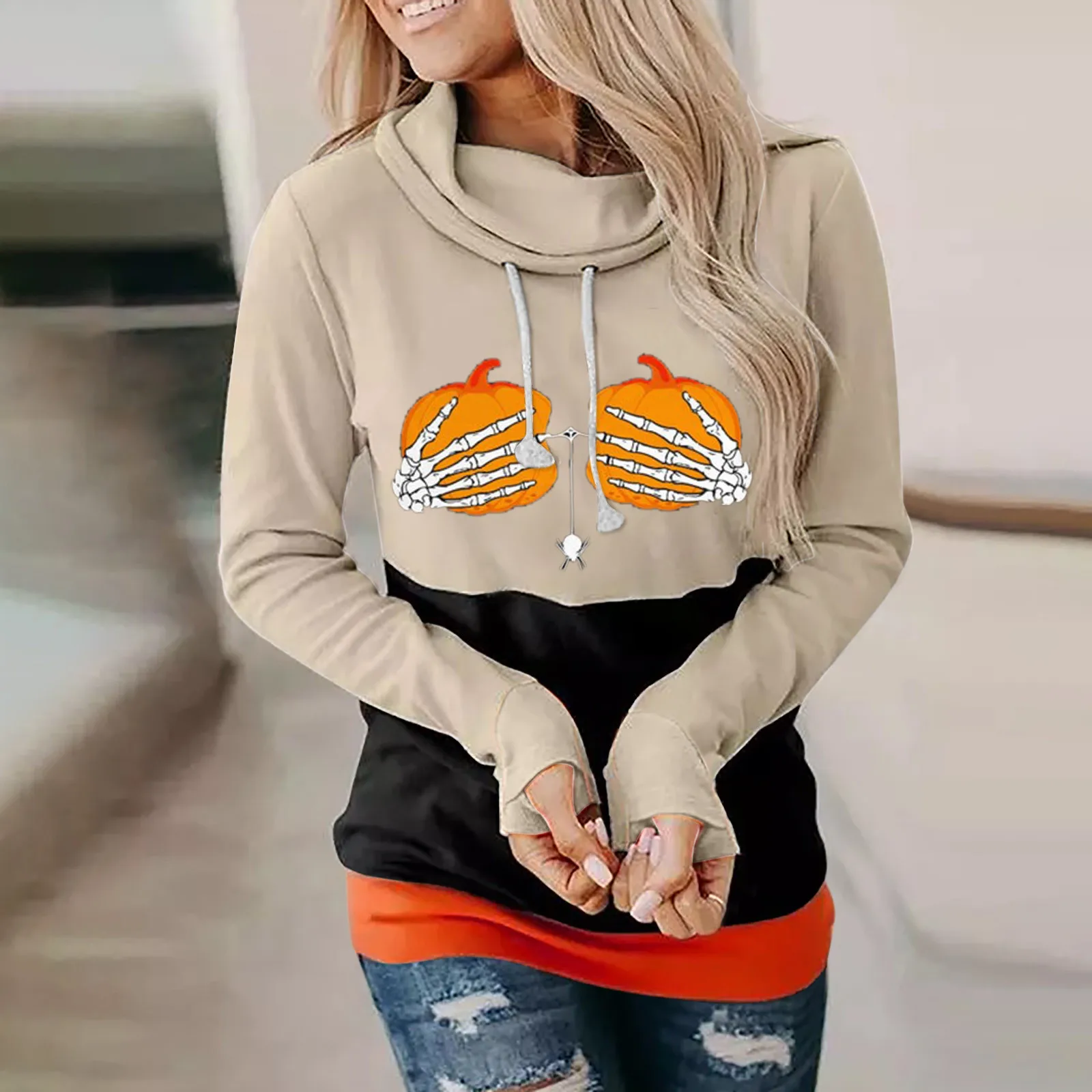 Hoodie Long Women's Sweatshirt O Neck Long SleeveParties Casual Sweatshirt Ladies Sweatshirts with Collars
Hoodie Long Women's Sweatshirt O Neck Long SleeveParties Casual Sweatshirt Ladies Sweatshirts with Collars