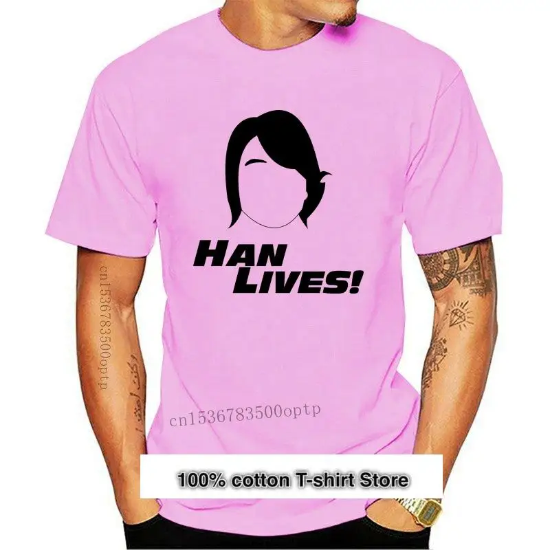 Camisetas manga corta para informales de hombre, camisa con estampado divertido, cuello redondo, de verano, Han Lives, nuevas
Camisetas manga corta para informales de hombre, camisa con estampado divertido, cuello redondo, de verano, Han Lives, nuevas