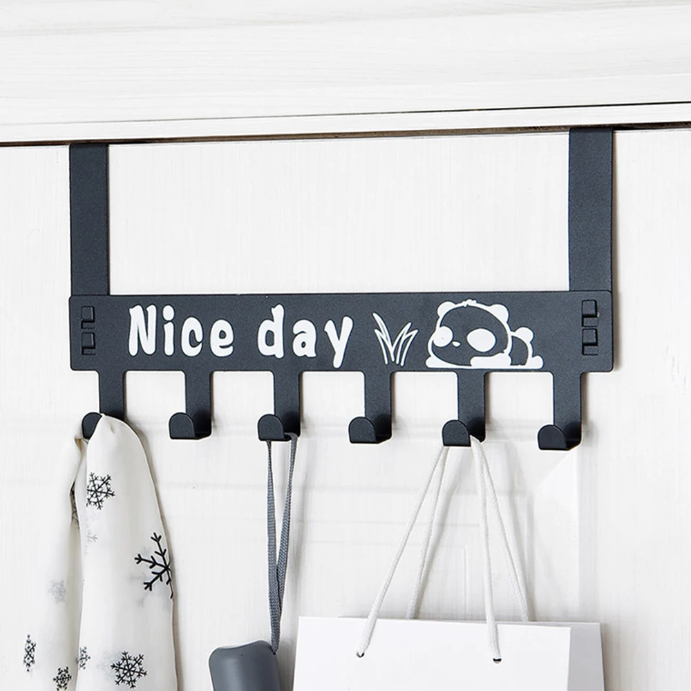 Hooks Over The Door 6 Hooks Home Bathroom Organizer Iron Rack Clothes Coat Hat Towel Hanger Holder Rack Kitchen Accessories
Hooks Over The Door 6 Hooks Home Bathroom Organizer Iron Rack Clothes Coat Hat Towel Hanger Holder Rack Kitchen Accessories