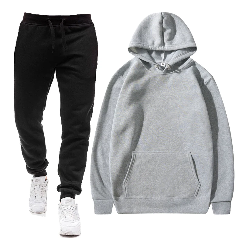 2022 Solid Color Men Hooded Hoodies Sweatshirt+Sweatpants Suit Autumn Winter Fleece Warm Tracksuit Sets Men's Pullover Clothing
2022 Solid Color Men Hooded Hoodies Sweatshirt+Sweatpants Suit Autumn Winter Fleece Warm Tracksuit Sets Men's Pullover Clothing