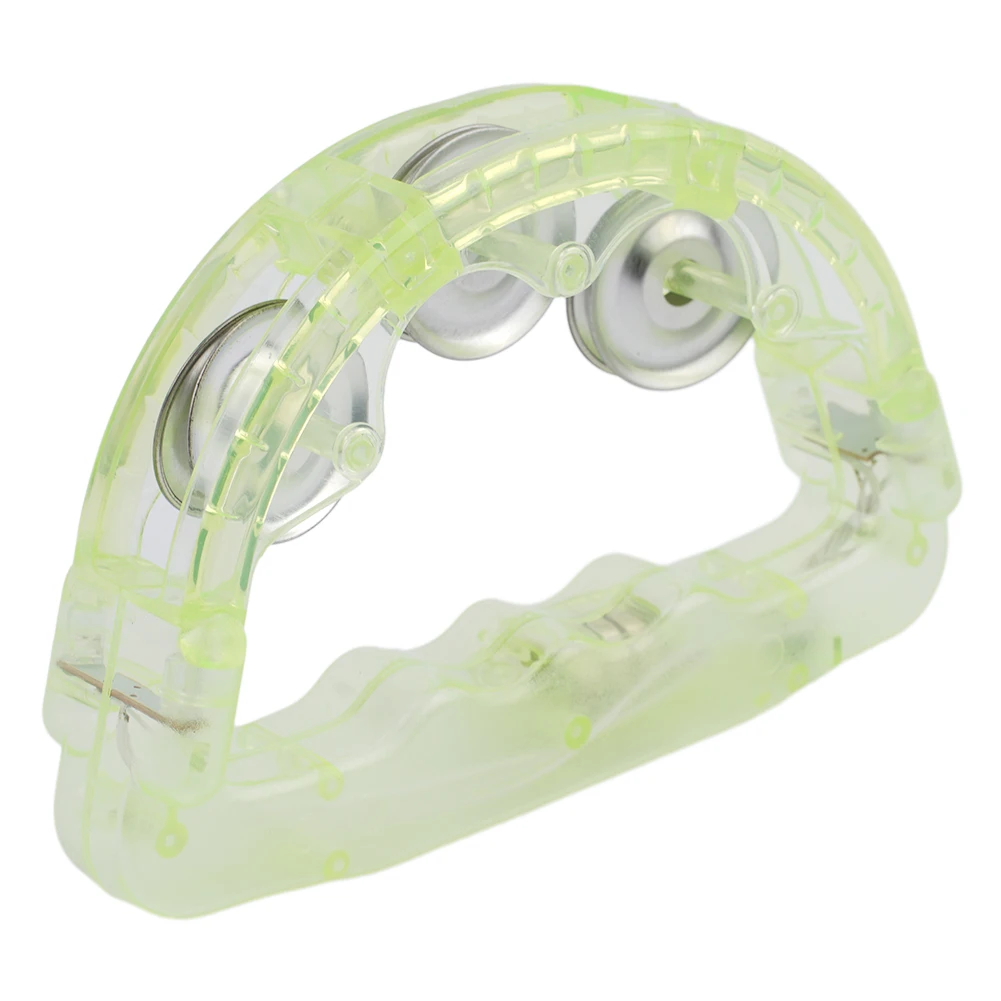 Flashing Tambourine LED Light Up Sensory Toy For Kids Musical Instrument Shaking Noisemakers Concert Parties Shaking Toys
Flashing Tambourine LED Light Up Sensory Toy For Kids Musical Instrument Shaking Noisemakers Concert Parties Shaking Toys
