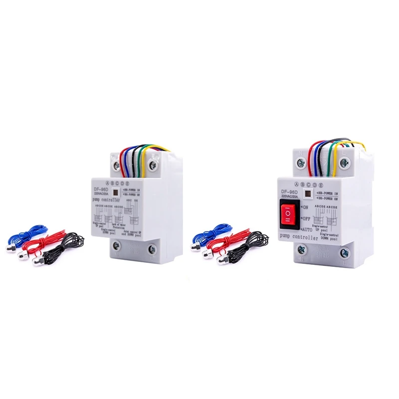 Automatic Water Level Controller Switch 20A 220V Water Tank Liquid Level Detection Sensor Controller 2M Wires
Automatic Water Level Controller Switch 20A 220V Water Tank Liquid Level Detection Sensor Controller 2M Wires