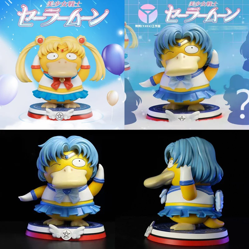 13cm Anime Pokemon Psyduck Cos Sailor Moon&Mizuno Ami Cartoon Kawaii Action Figure Psyduck PVC Model Toys
13cm Anime Pokemon Psyduck Cos Sailor Moon&Mizuno Ami Cartoon Kawaii Action Figure Psyduck PVC Model Toys